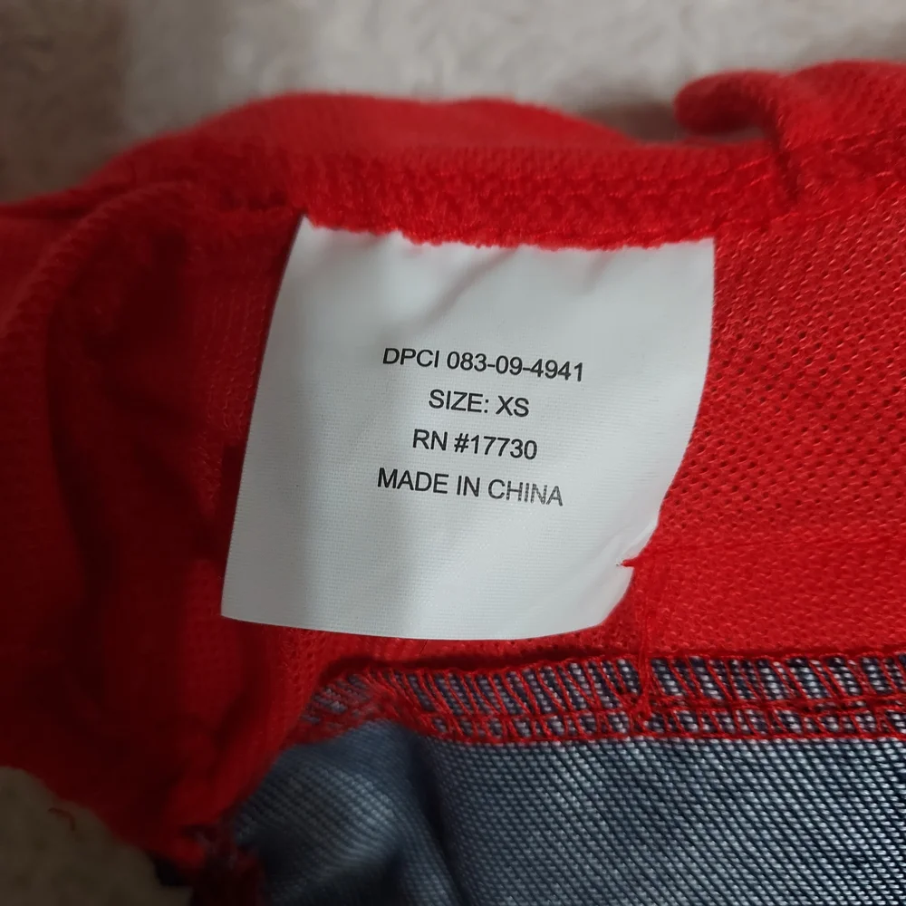Target Team Member Jeans Dog Cat  Frontal Costume XS Dress Up Halloween